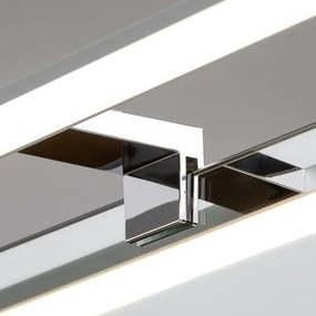 Brilagi - Specchio da bagno con luce LED VESTRA, 6W/230V, 30 cm, IP44, cromato