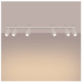 Faretto color crema 6,5x117 cm Gleam – Sollux