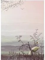 Coordonne Wandbild Yügure - Rose