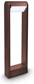 Brilagi - Lampada LED da esterno CROTONE LED/7W/230V marrone IP54 50 cm