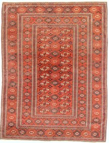 Bokhara Tappeto persiano 160 x 200 Rosso (Iran) Annodato A Mano