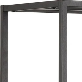 Libreria nera in metallo 80x165 cm Newcastle - Actona