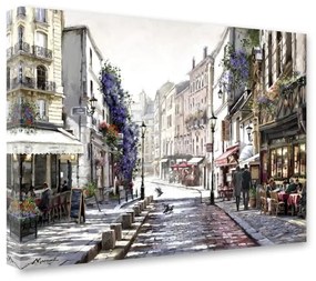 Immagine su tela, 60 x 80 cm Canvas Watercolor Paris II - Styler
