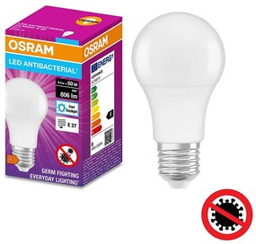 Lampadina LED Antibatterica A60 E27/8,5W/230V 6500K - Osram