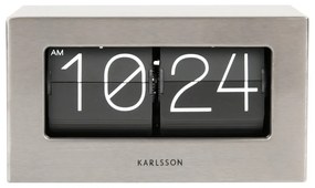 Orologio a scorrimento in scatola Grey Present Time - Karlsson