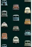 studio ditte Carta da parati Cars Dark - Cars Dark