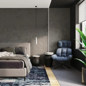 Lampadario a Sospensione LUVO 2 in Cemento 2xGU10 - Grigio