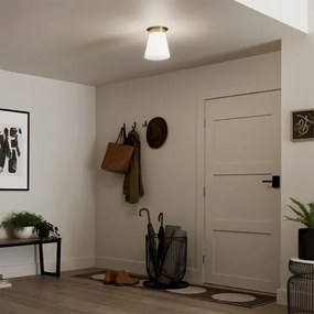 Kichler KL-ALBERS-F-T-CPZ-Plafoniera ALBERS 1xE27/40W/230V pr.21,6cm bronzo