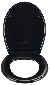 Sedile del wc con chiusura automatica 37,5 x 46 cm Vorno - Wenko