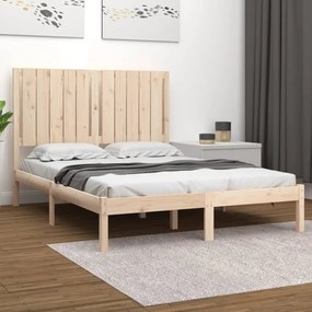 Giroletto Senza Materasso 120x200 Cm İn Legno Massello Di Pino /