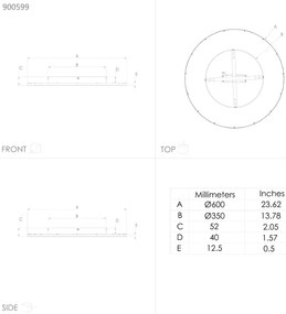 Eglo 900599 - Plafoniera LED Dimmerabile LANCIANO LED/35W/230V + tc