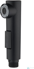 Doccetta per rubinetto da cucina EYN BG1708 a due getti, nero opaco o nero con anello degli ugelli grigio