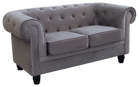 CHESTERFIELD - divano vintage in velluto