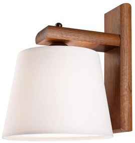 Lampada da parete 1xE27/60W/230V rovere