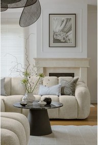 Divano angolare beige (con penisola a destra/a U) Shell – Miuform