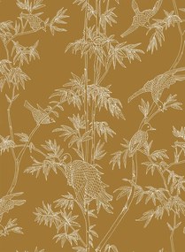 Tenue de Ville Carta da parati Ylang Ylang - Ochre