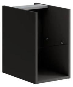 Estensione per mobile da bagno Opera laccato opaco grigio antracite L 30 x H 50 x P 45.5 cm