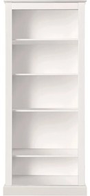 Libreria in legno di pino bianco 181x31 cm Mille - Støraa