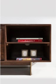 Mobile TV marrone in mango massiccio 145x55x40 cm Trisha – MOME