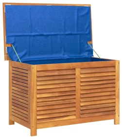 Contenitore giardino con feritoia 90x50x56cm massello acacia
