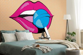 Carta da parati autoadesiva – Lecca-lecca pop art