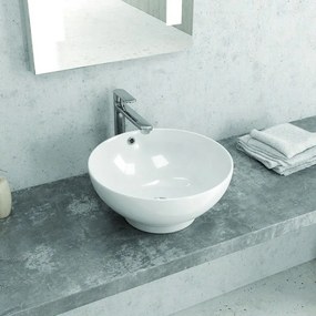 Kamalu - lavabo bacinella 40cm in ceramica litos-340