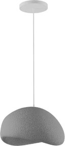 Brilagi - Lampadario a sospensione con cavo WABI SABI 1xE27/40W/230V grigio