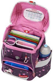 Zaino/cartella scuola 2IN1 PLUS – Set 6 pezzi, Step by Step Unicorn Nuala