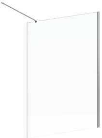 Walk-in L 120 x H 200 cm, vetro 8 mm vetro senza finitura / trasparente cromo