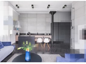 Faretto CHLOE 1xGU10/50W/230V quadrato nero