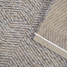 Tappeto marrone chiaro 120x170 cm Irineo - Nattiot