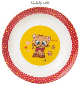 Set da pranzo per bambini in porcellana 3 pezzi Kittens - Orion
