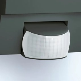 STEINEL 650612 - L1 Lampada da esterno con sensore nera IP44