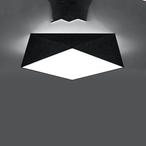 Lampada da soffitto nera 45x45 cm Koma - Nice Lamps