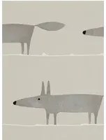 Tapete Mr Fox von Scion - Silver