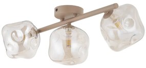 Lampadario a incasso LAVA 3xG9/8W/230V beige / fumè beige