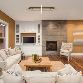 Globo 67296D2 - Plafoniera a LED BEATRIX LED/48W/230V marrone