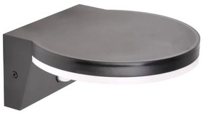 LED Applique da esterno con sensore TESA LED/10W/230V IP54 nero