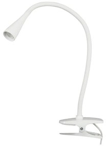 Lindby - Baris LED Lampada con Morsetto White Lindby