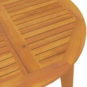 Set Mobili da Pranzo per Giardino 5 pz Legno Massello di Acacia