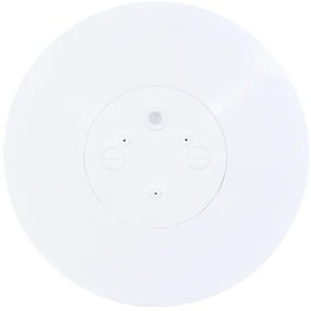 Ecolite WML500-CCT/50W/CR - Plafoniera LED MAKARON LED/50W/230V IP44 nero