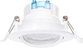 Aigostar - SET 3x faretti da incasso LED/5W/230V 6500K Ø 8,5 cm Bianco