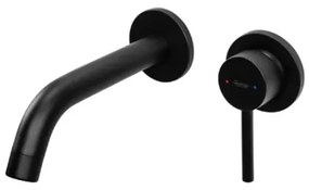 REA-B5332 - Miscelatore per lavabo ad incasso OWEN nero