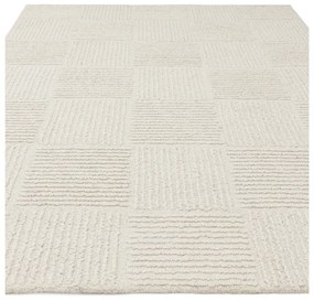 Tappeto in lana avorio tessuto a mano 200x290 cm Zennith Grid - Asiatic Carpets