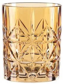 Bicchiere di cristallo arancione per whisky Amber, 345 ml Highland - Nachtmann