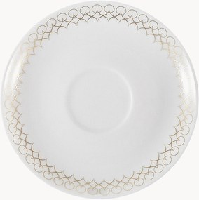 Set di 6 piattini per tazzine da caffè in Bone China Jade