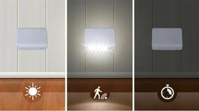 Grundig - Luce notturna a LED con sensore LED/3xAAA