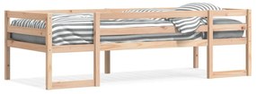 Giroletto Per Bambini 80x200 Cm İn Legno Massello Di Pino /
