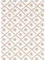Sanderson Carta da parati Fairdown - Berry/ Sandstone