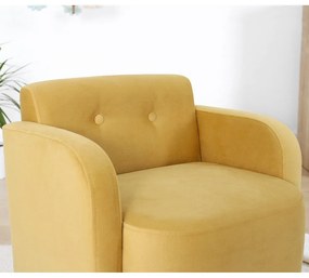 Poltrona gialla per bambini Volie - Artie